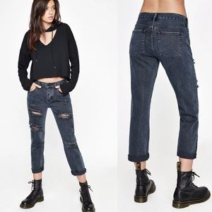 Pacsun boyfriend idol black jeans - G